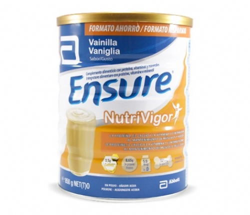 Ensure nutrivigor (1 lata 850 g sabor vainilla)