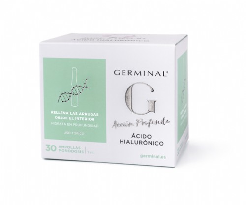 Germinal accion profunda acido hialuronico (30 ampollas 1 ml)