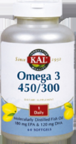 SOLARAY OMEGA 3 450/300 60 PERLAS