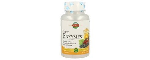 Solaray super enzymes 60 com