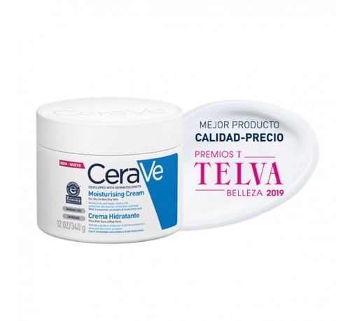 Cerave crema hidratante piel seca (1 envase 340 g)