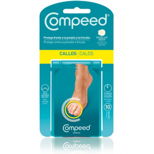 Compeed callos - hidrocoloide (entre dedos 10 u)