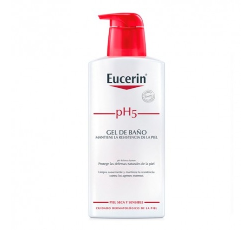 Eucerin piel sensible ph-5 gel de baño  1 envase 400 ml