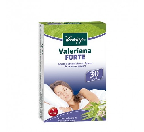 Kneipp valeriana forte (30 grageas)