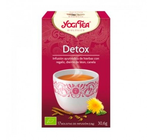 Yogi tea infusion detox