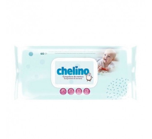 CHELINO FASHION & LOVE TOALLITAS INFANTILES (60 TOALLITAS)