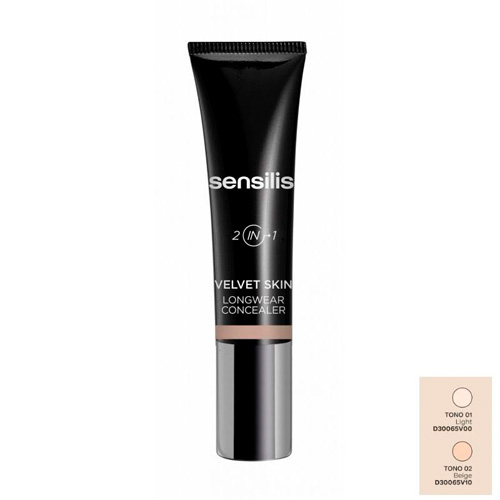 Sensilis velvet skin concealer&filler (02 beige 7 ml)