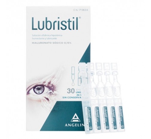 LUBRISTIL SOLUCION OFTALMICA (0.3 ML 30 MONODOSIS)