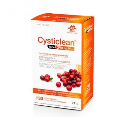 Cysticlean forte (240 mg 30 capsulas)