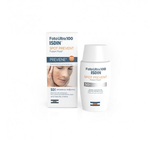 Isdin fotoultra 100 spot prevent (1 envase 50 ml)