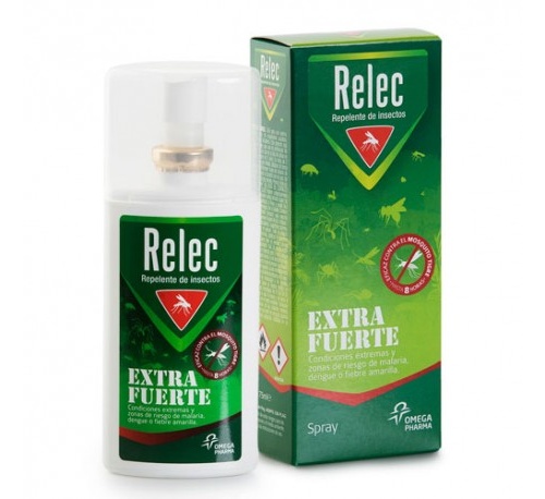 Relec extra fuerte 50% spray repelente (1 envase 75 ml)