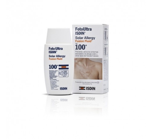 FOTOULTRA ISDIN SOLAR ALLERGY FUSION FLUID - FOTODERMATOSIS (50 ML)