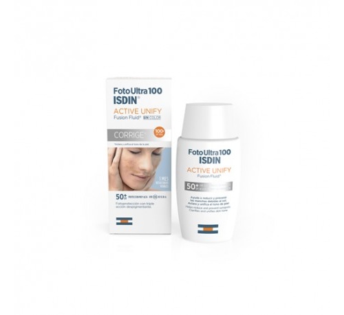 Isdin fotoultra 100 active unify (1 envase 50 ml)