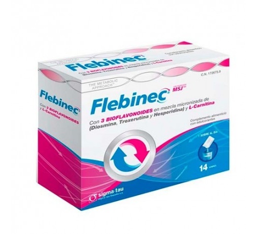 FLEBINEC (4 G 14 SOBRES)