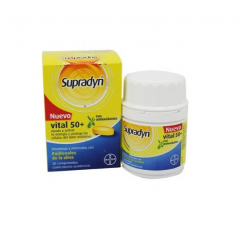 SUPRADYN ACTIVO 50+ ANTIOXIDANTES (30 COMP)