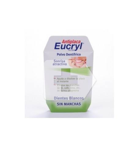 Eucryl antiplaca polvo dental (60 g)