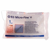 JERINGA DE INSULINA ESCALA 2 EN 2 - BD MICROFINE+ U 100 (1ML (29G) 0,33 X 12,7MM 10 U)