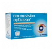 Normovision opticlean (30 toallitas)