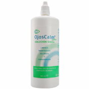 Ojoscalm lentes de contacto blandas - solucion unica (360 ml)