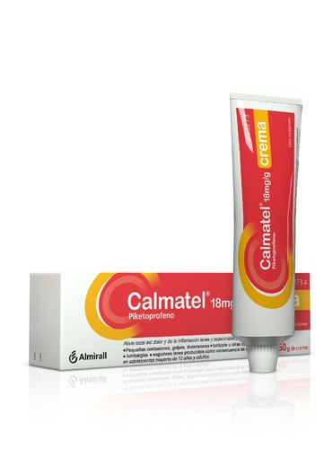 CALMATEL 18 mg/g CREMA , 1 tubo de 60 g