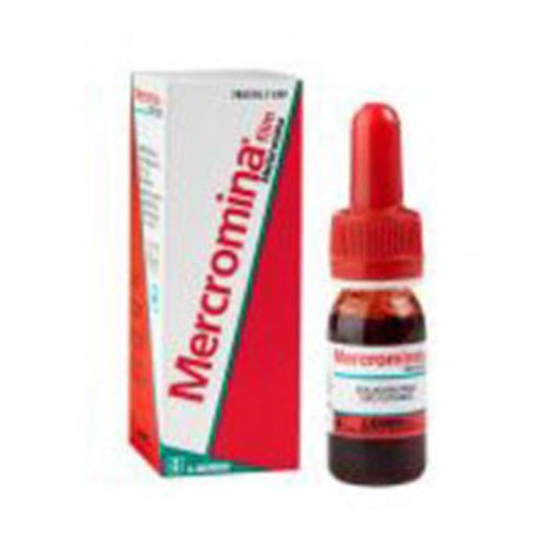 MERCROMINA FILM 20 MG/ML SOLUCIÓN CUTÁNEA, 1 frasco de 30 ml