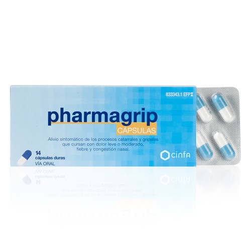 PHARMAGRIP CAPSULAS , 14 cápsulas