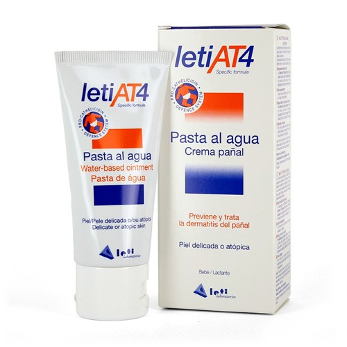 Leti at-4 crema pañal pasta al agua (1 envase 75 g)