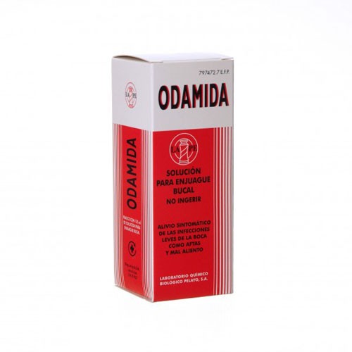 ODAMIDA SOLUCION, 1 frasco de 135 ml